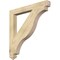 Ekena Millwork Funston Arts & Crafts Rough Sawn Bracket, Douglas Fir, 4"W x 38"D x 38"H BKT04X38X38FST03RDF - alternate 1